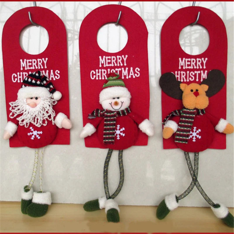 Christmas Tree  2024 Happy New Year Decoration Decoration Pendant Santa Claus Elk Snowman Pendant Noel Christmas Gift Navidad